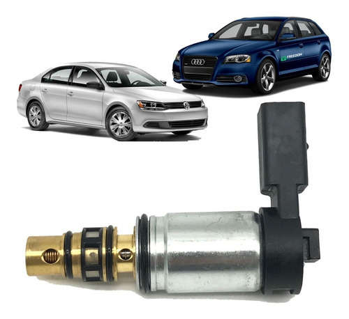 Válvula Torre Compressor Sanden Jetta Passat Audi A3 Tsi 2.0