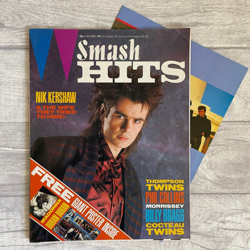 Smash Hits / Revista / Doble Poster / Madonna / Duran Duran