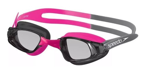 Oculos Natação Speedo Glypse 3 Cores Disponíveis Cor Rosa/Fume