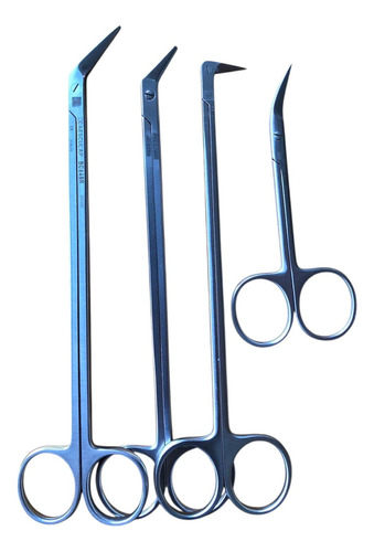 Neurocirugía Tijeras Aesculap-jarit Set X4 (Usado)