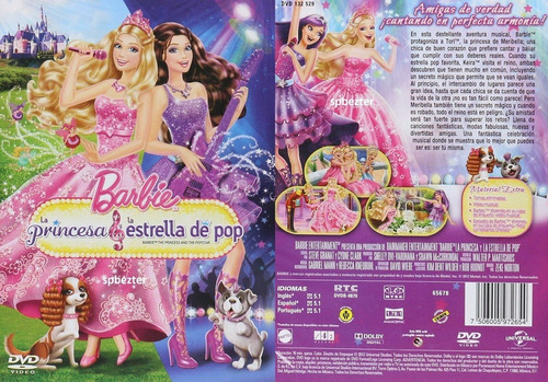 Barbie Amigas Princesas Coleccion 6 Peliculas Dvd Paquete 1