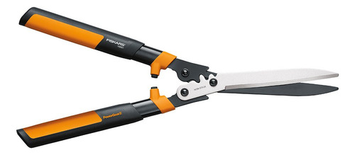 Fiskars Powergear2 Tijeras De Setos Hoja De Acero Recub. Color Negro/naranja