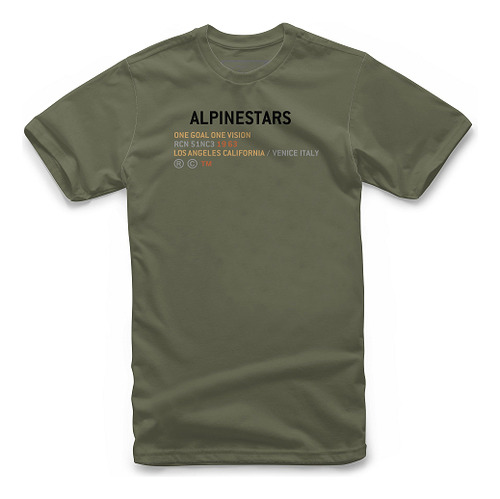 Camiseta Alpinestars Quest Military