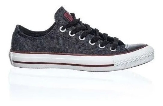 Zapatillas Converse Lino Negro | MercadoLibre 📦