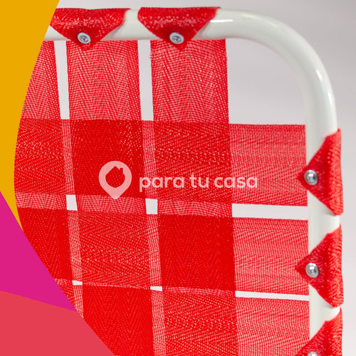 Set X2 Reposeras 4 Pos Cinta Caño Pintado 7/8 Reforzado Ct