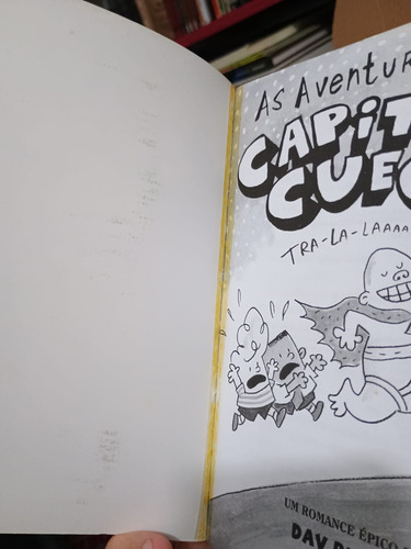 Coleção Cosac Naify Capitão Cueca 1 A 8 + Super Bebê Fraldinha 1 (Usado)