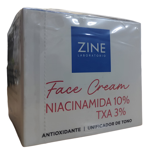 Zine Face Cream Crema Facial Niacinamida 10% Momento De Aplicación Día/noche Tipo De Piel Todo Tipo De Piel