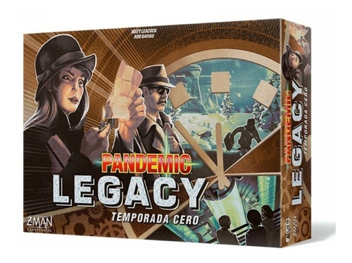 Pandemic Legacy Temporada 0 Juego De Mesa Asmodee