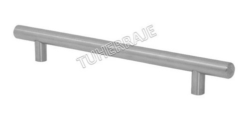 Tirador Tubular De Acero Inoxidable 16cm Cocinas Empotradas
