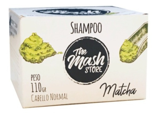 Imagen 1 de 10 de Shampoo Solido Natural Matcha Cabello Normal The Mash Store