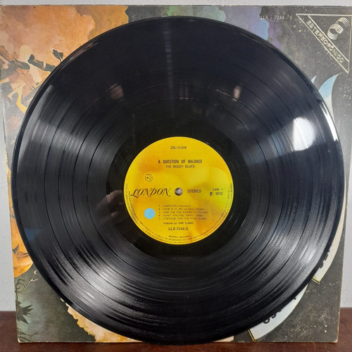 Imagem 5 de 7 de Vinil Lp The Moody Blues A Question Of Balance Bom Estado