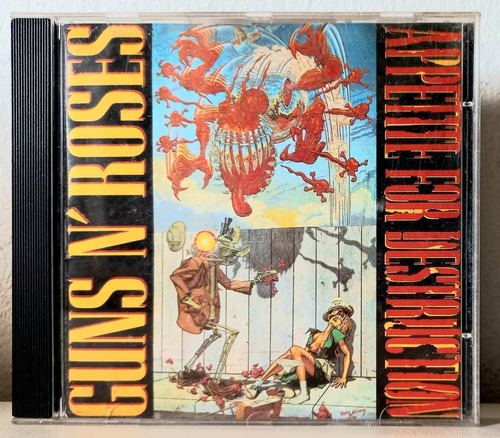 Cd Guns N' Roses Appetite For Destruction.