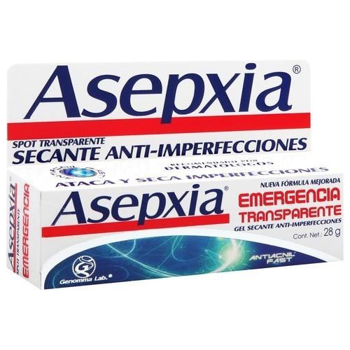 Gel Secante Asepxia Emergencia Spot Transparente 28g