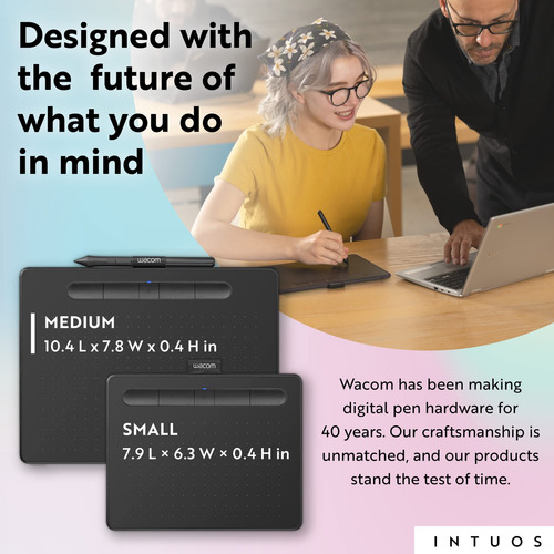 Intuos Drawing Tablet + Wacom + 10.4 X 7.8