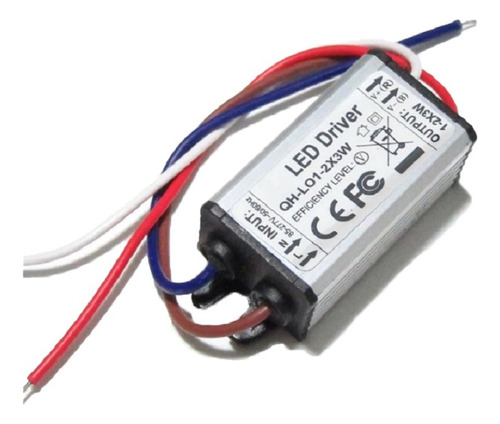 Led Driver Corriente Constante Ip65 3-6w 2-7v 600 Ma