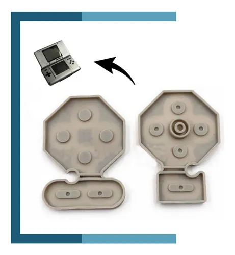 Gomas Membranas Silicona De Botones Para Nds Fat