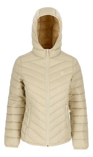 Parka Pluma Kori Women Beige Doite