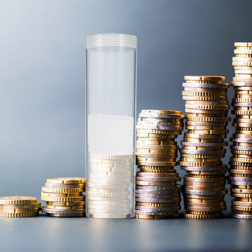 Soporte Hermético De Plástico Para Monedas De Un Cuarto De D