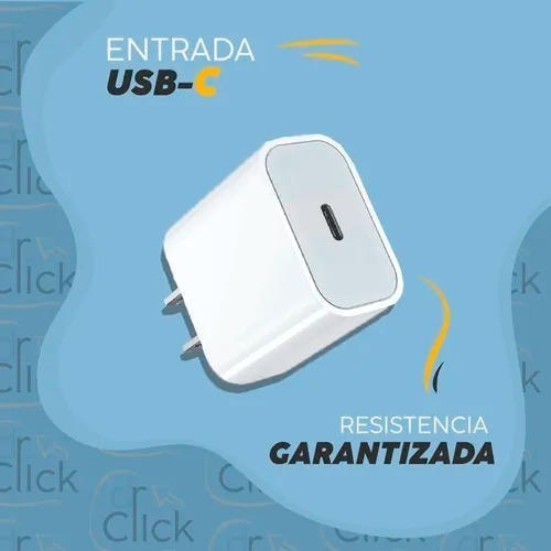 Imagen 3 de 9 de Cargador Y Cable Carga Rapida iPhone Usb C 11 12 13 Original
