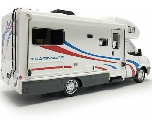 Modelo De Autocaravana De Lujo Toy A1 Fundido A Presión 1:32