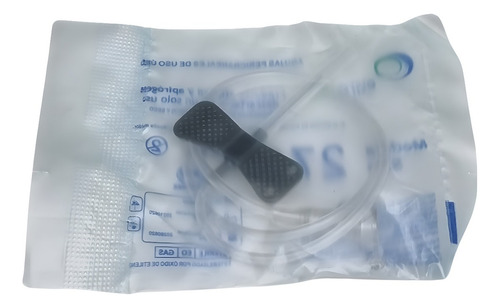 Equipo Pericraneal Aguja Butterfly Mariposa 27g X 100 Un.