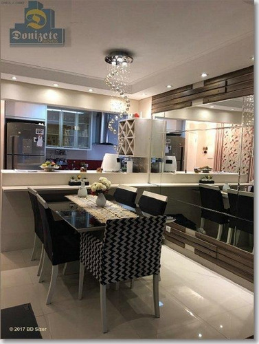 Apartamento Com 3 Dormitórios À Venda, 70 M² Por R$ 399.000,00 - Vila Valparaíso - Santo André/sp - Ap3481