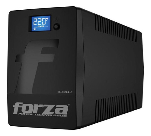 Forza Ups Sl-612ul-c 600va 360w 220v 4 Conectores Color Negro