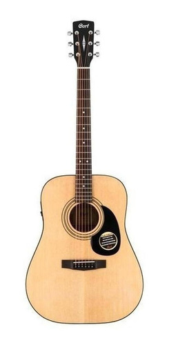 Guitarra acústica Cort Standard AD810E para diestros natural open pore satin