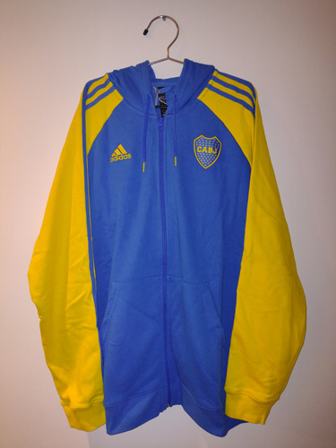 Campera Boca Juniors Adidas Dna Impecable (Usado)