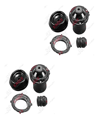 Set Bases Para Amortiguador Del C/balero Corsa 4 Cil 1.4l 02