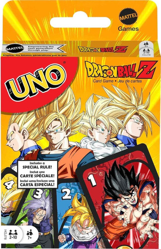 Cartas Uno Dragon Ball Z Originales