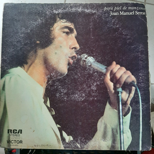 Vinilo Joan Manuel Serrat Para Piel De Manzana M5