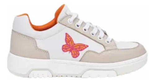 Zapatillas Viamo Modelo Calibana Cuero Vacuno Graneado Mujer