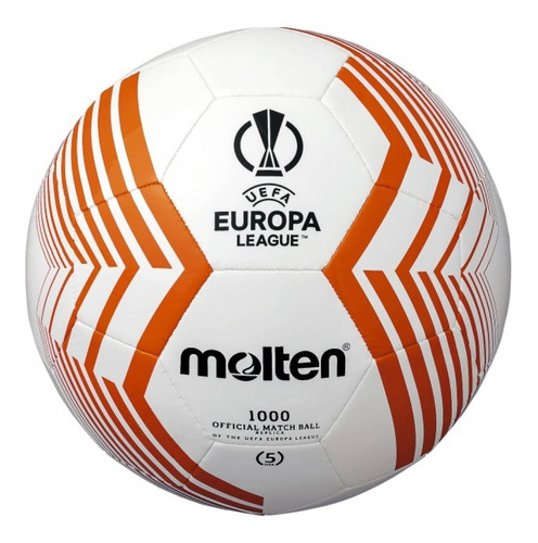 Imagen 1 de 1 de Balón Fútbol Molten Uefa Europa League 2020/2021 - N°5