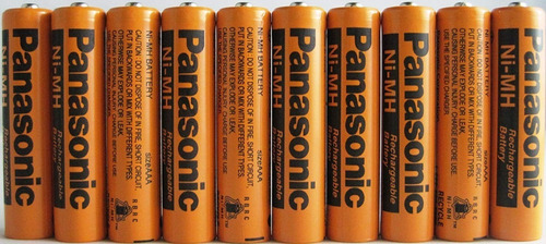 1 Batería Panasonic Aaa Recargable Tel.inalambric.700 M.a.h