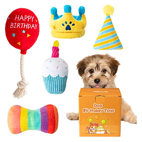 Juguetes Cachorros Temática De Cumpleaños, 5 Pack De ...