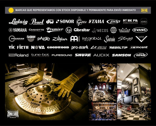 Platillo Zildjian K Custom Dark Crash 16 Pulgadas K0951