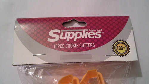 Moldes De Galletas Fondant Numeros Marca Supplies 10pcs