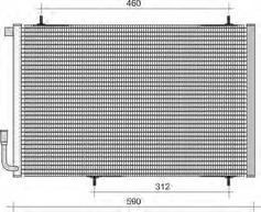 Radiador A/c Condensador Peugeot 206 1998 2001