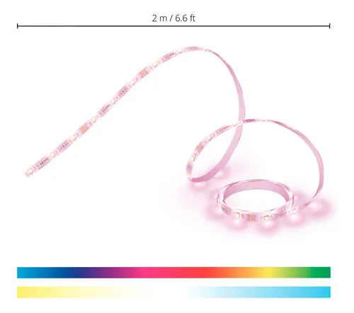Cinta Led Smart Wi-fi 1600lm 2m Rgb Wiz