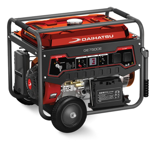Generador portátil Daihatsu GE7500E 6500W monofásico 220V
