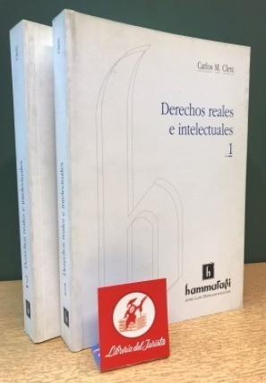 Derechos Reales E Intelectuales. 2 Tomos - Año 2007 - Clerc,