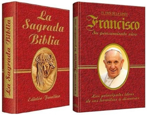 Sagrada Biblia Familiar Católica + Libro Papa Francisco 