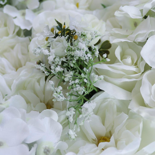 Parede De Flor Artificial Localização Do Casamento Pilar