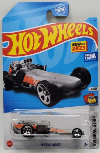 Hot Wheels Rockin' Railer Gris #171/250 Case P 2023