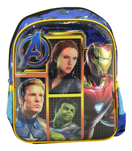 Mochila Avengers 3d Mini Backpack 155835 Original Ruz