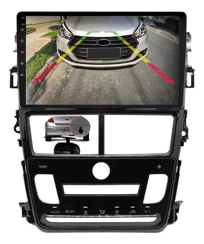 Multimidia Toyota Yaris Ar Digital 9p Android 64gb Carplay