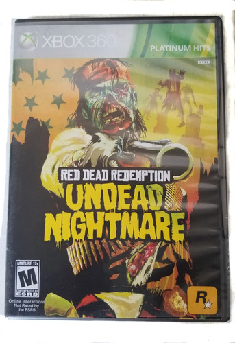 Red Dead Redemption Edicion Zombies Xbox 360  En Físico