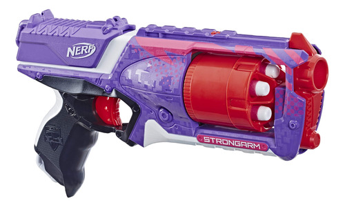 Nerf Strongarm N-strike Elite Toy Blaster Con Barril Girator