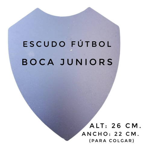 Chapa Escudo De Futbol Para Mosaiquismo: Boca Juniors